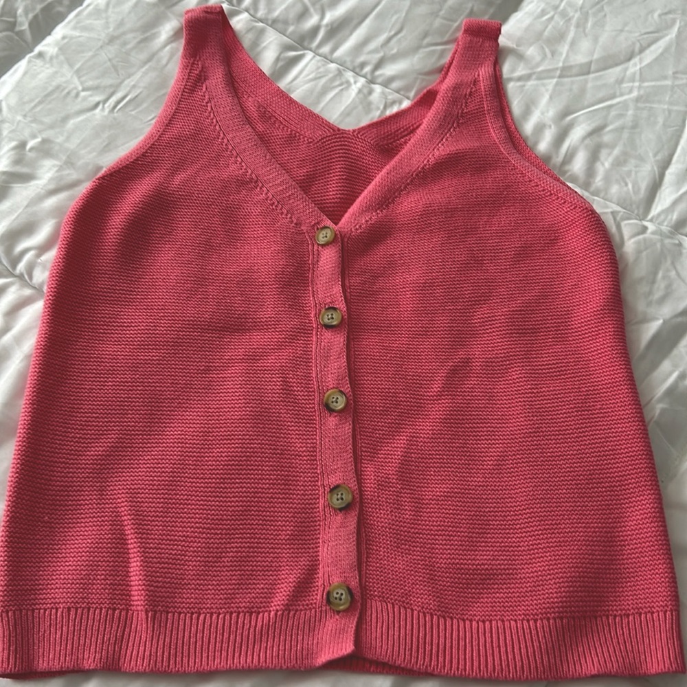Loft knit top-med